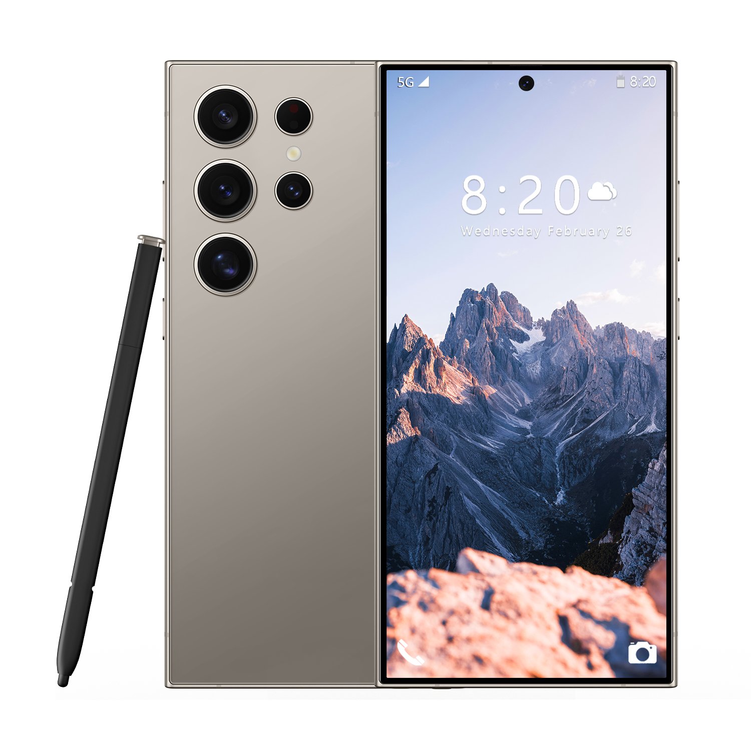 S24 ultra New Mobile Phones 2024 Low Price 6.8Inch Display 3GB+64GB 5MP+13MP Camera Celular Android Cell Phone